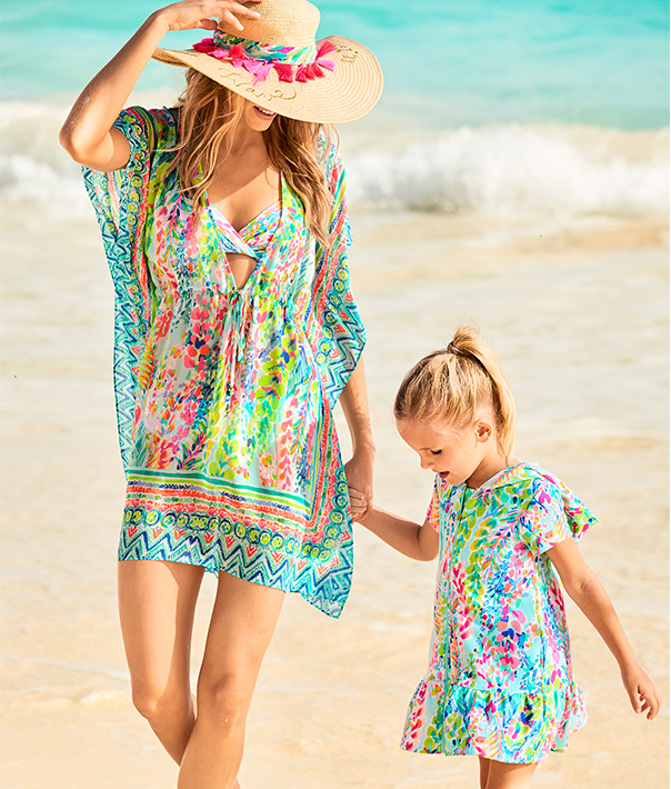 mommy and me beach cover ups